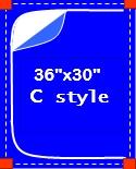 36" x 30" C-Style Zipper Door