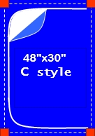 48" x 30" C-Style Door